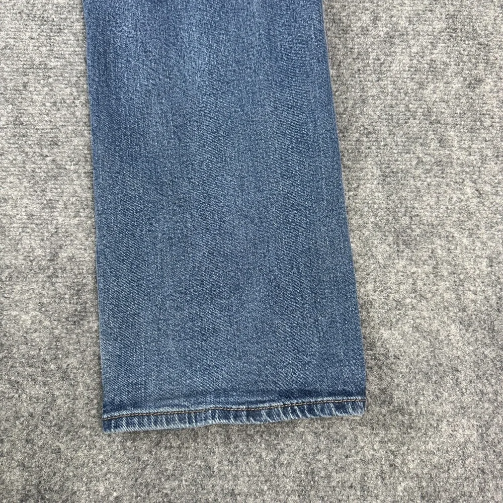 Levi Strauss Signature Relaxed Straight Fit Jeans Mens 33x30 Blue Stretch Denim